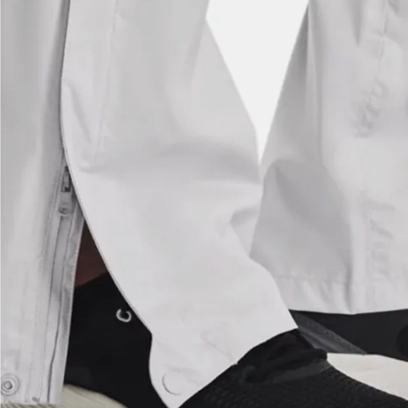 Under Armour Cloudburst Sideline Rain Pants Womens XL Short XLS Gray UA 1355817 - Picture 3 of 6